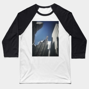 Skyscrapers in NYC Baseball T-Shirt